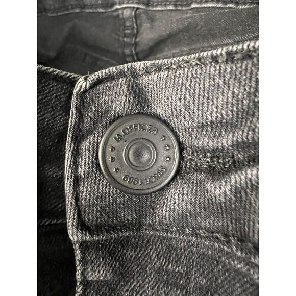 M. Officer Black Jeans Women's 40 (29") Brazilian Jeans‎ Excellent Condition - Picture 7 of 7
